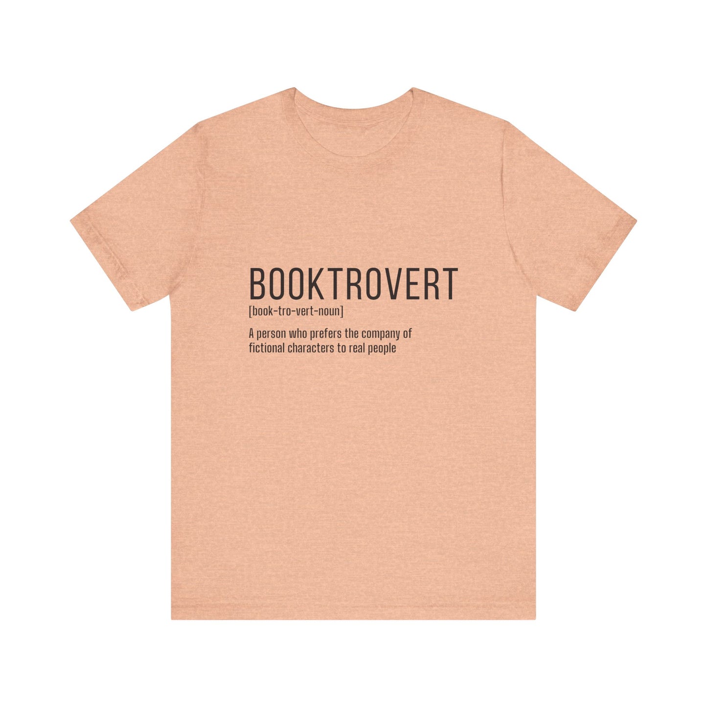 "Booktrovert" Unisex Graphic Tee