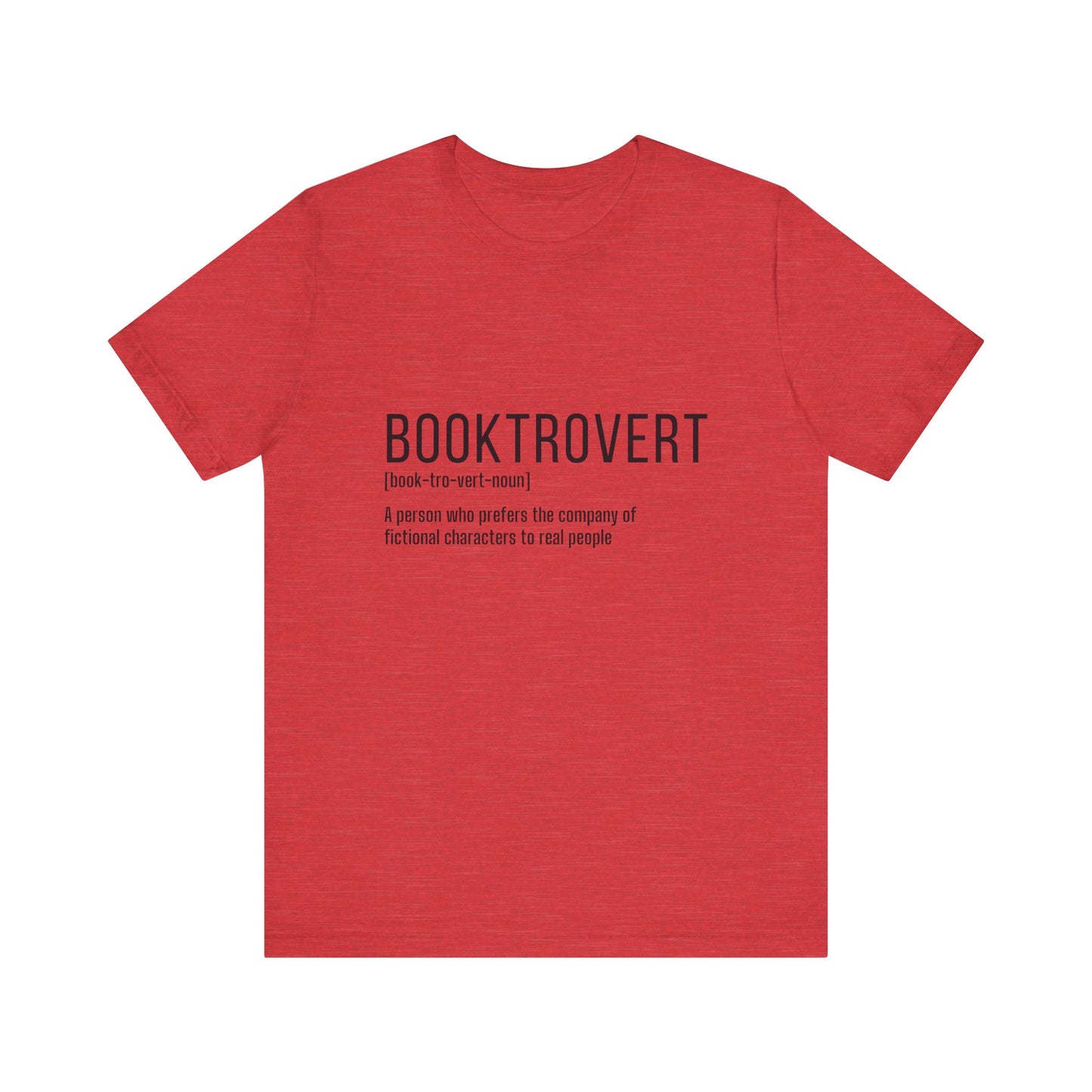 "Booktrovert" Unisex Graphic Tee
