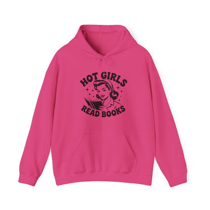 "Hot Girls Read Books" Unisex Graphic Hoodie