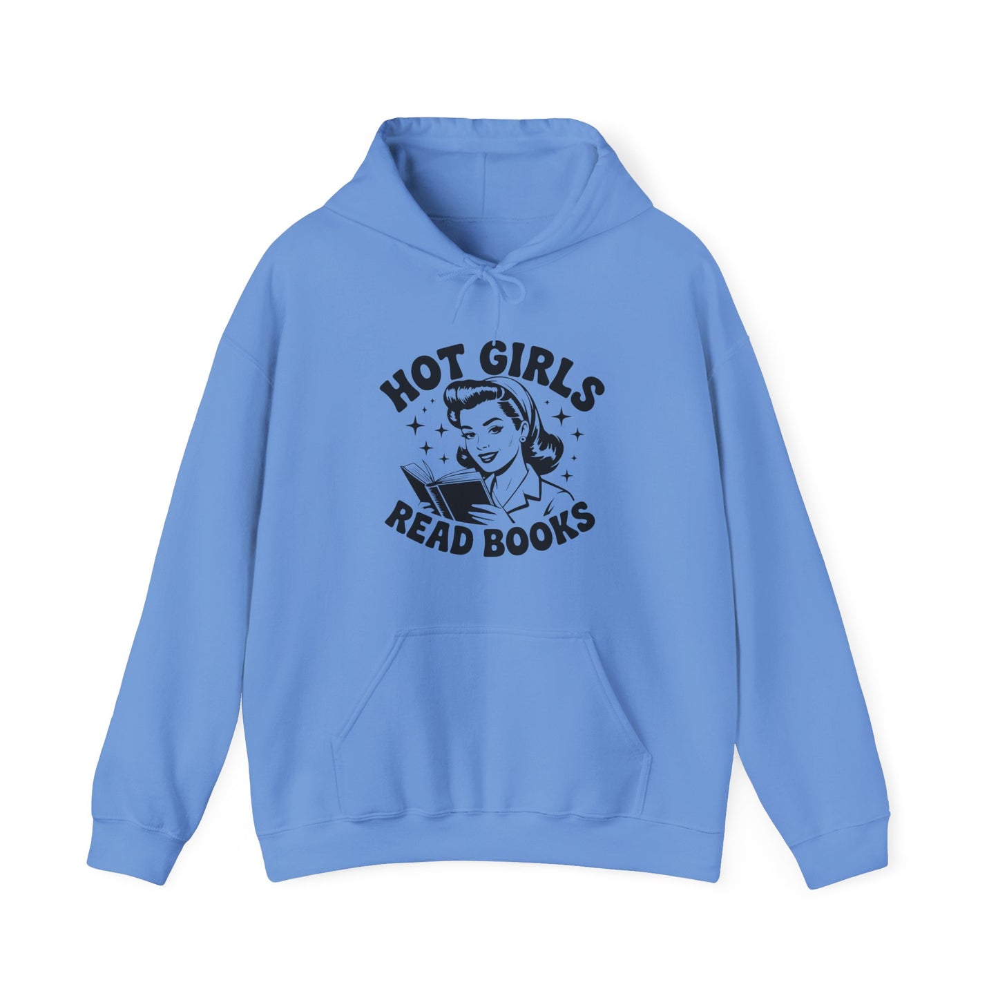 "Hot Girls Read Books" Unisex Graphic Hoodie