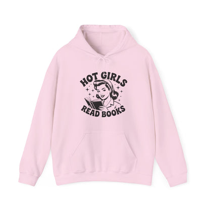 "Hot Girls Read Books" Unisex Graphic Hoodie