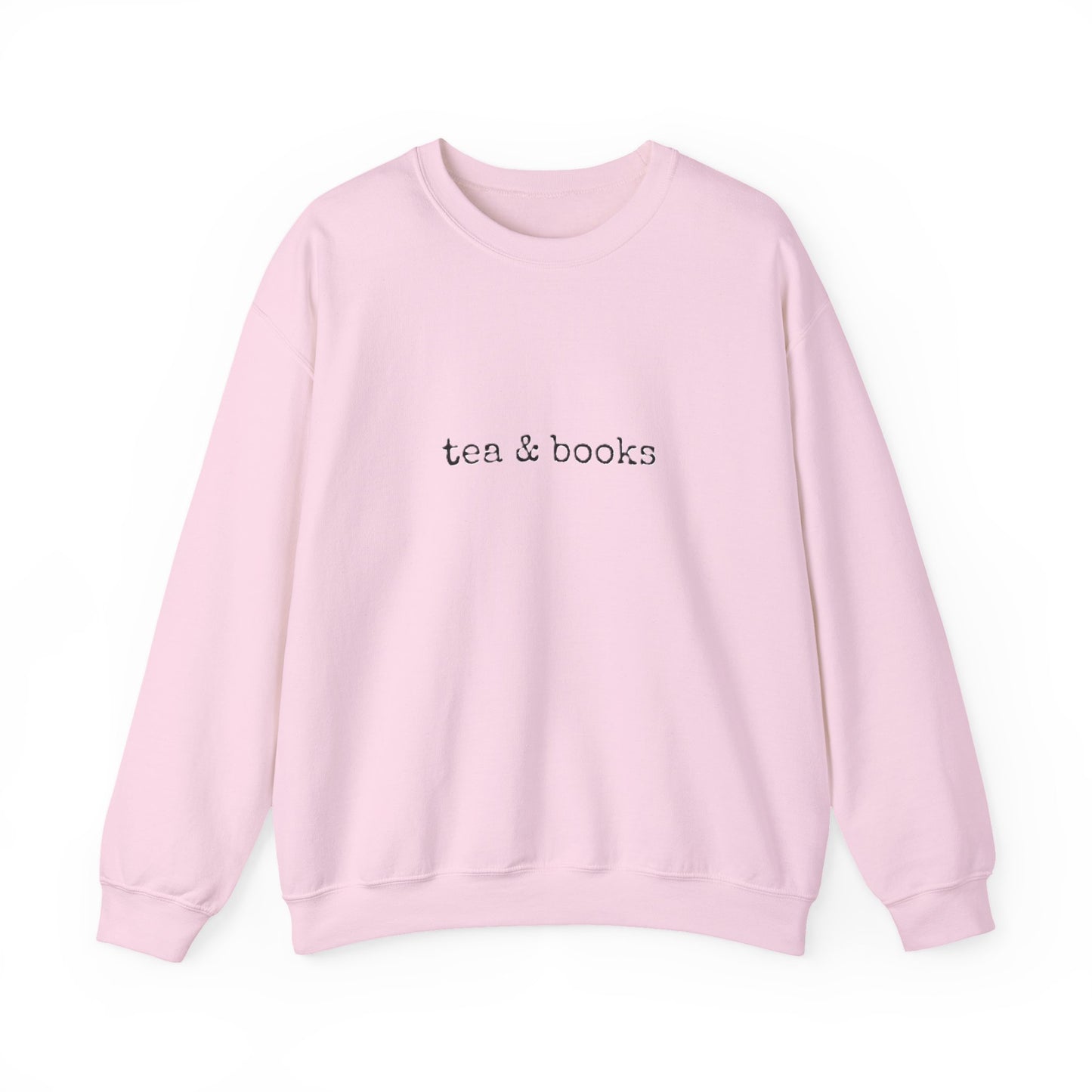 "Tea & Books" Unisex Crewneck Sweatshirt