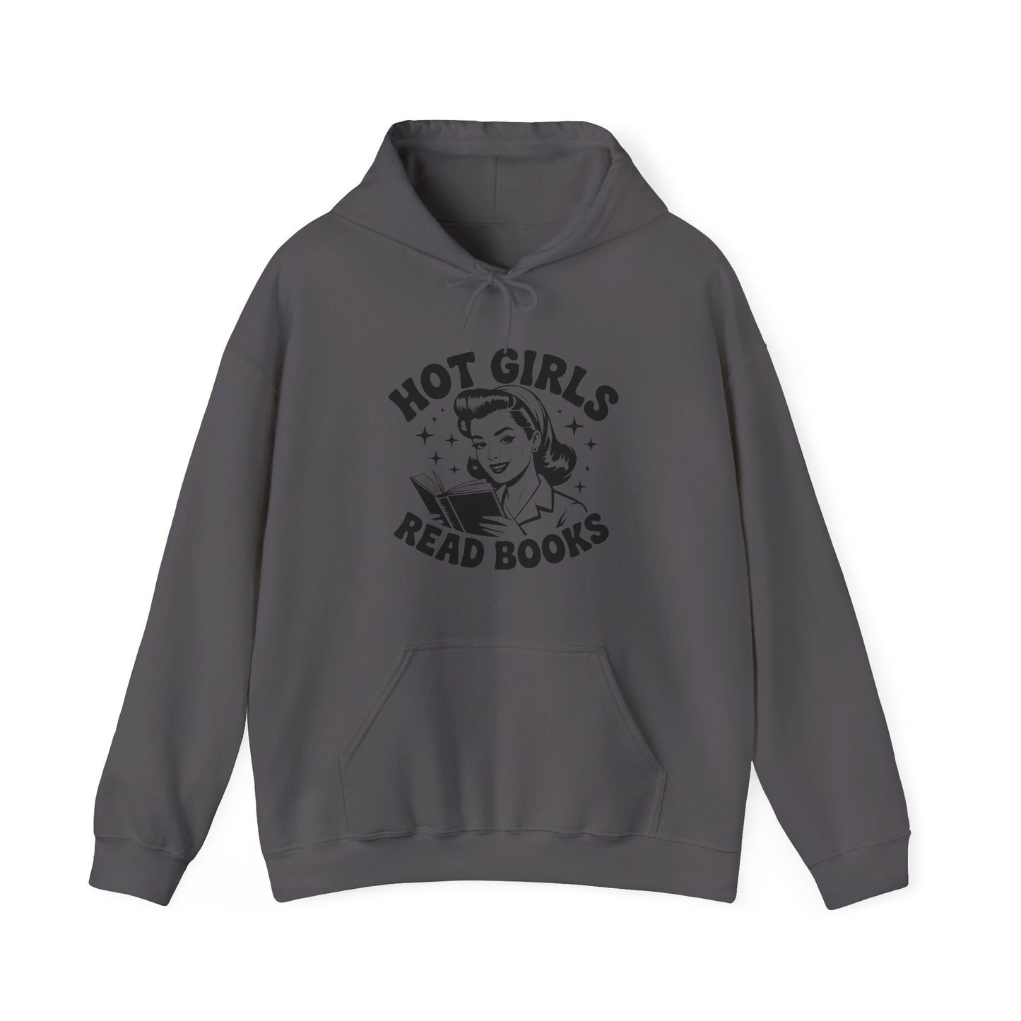 "Hot Girls Read Books" Unisex Graphic Hoodie