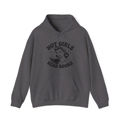 "Hot Girls Read Books" Unisex Graphic Hoodie