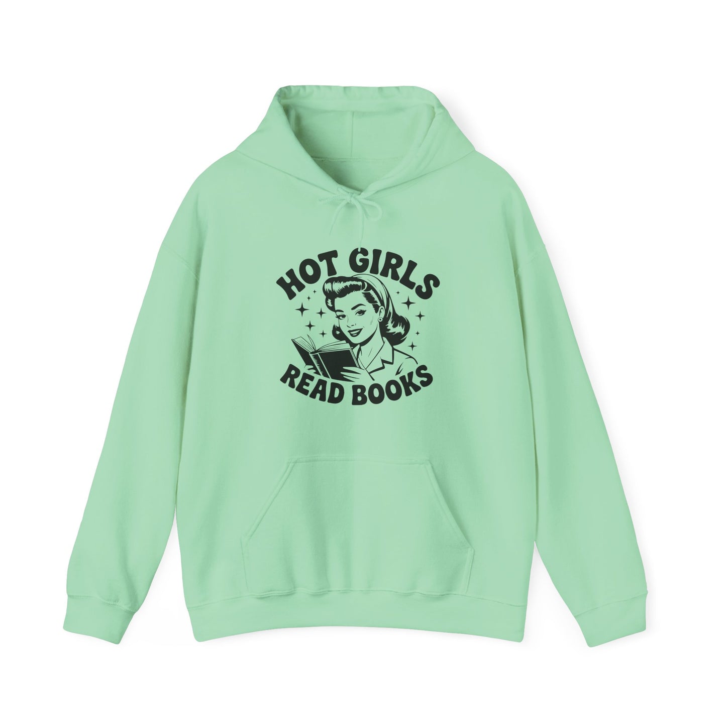 "Hot Girls Read Books" Unisex Graphic Hoodie