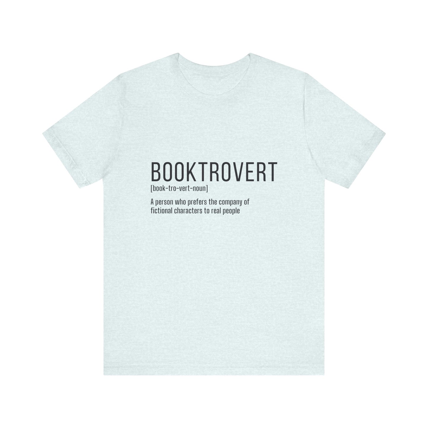 "Booktrovert" Unisex Graphic Tee