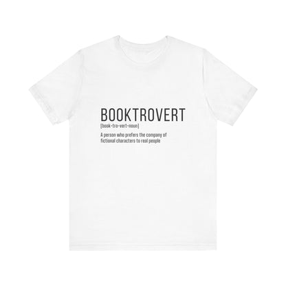 "Booktrovert" Unisex Graphic Tee