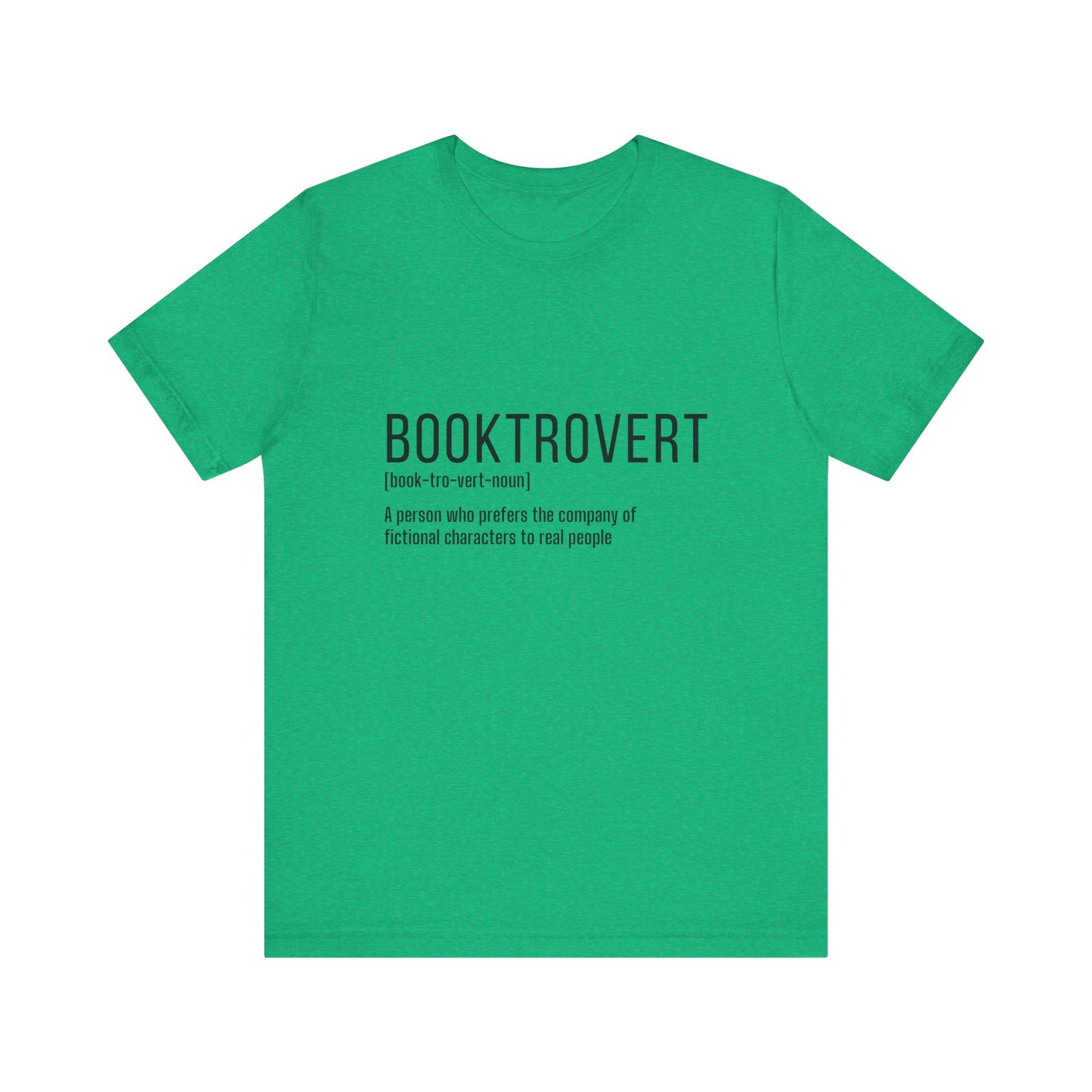 "Booktrovert" Unisex Graphic Tee
