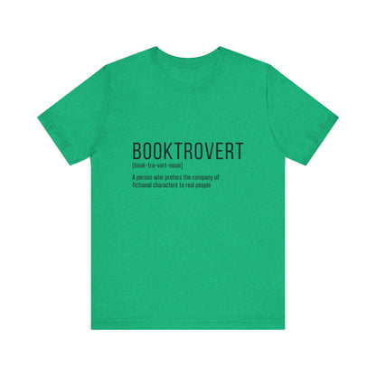 "Booktrovert" Unisex Graphic Tee