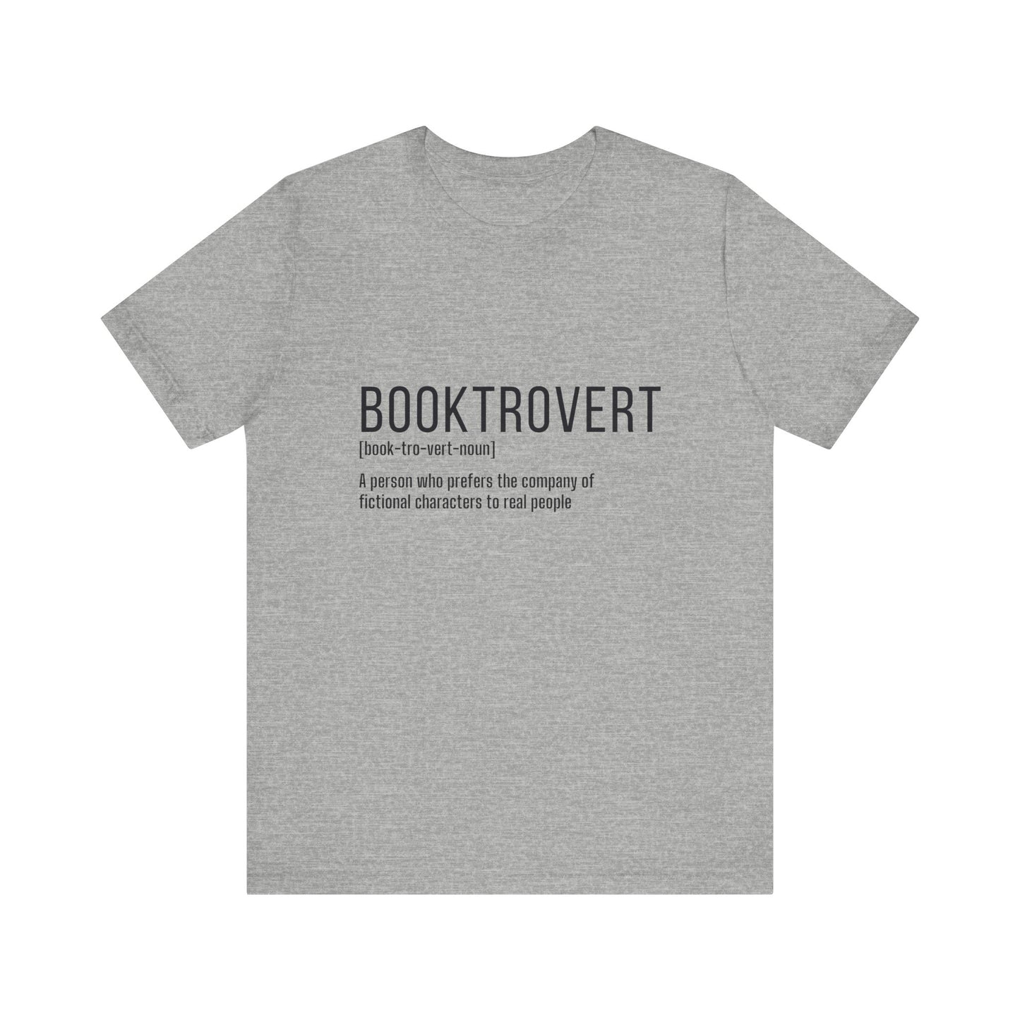 "Booktrovert" Unisex Graphic Tee