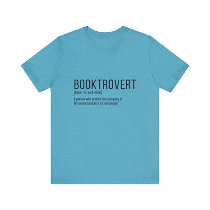 "Booktrovert" Unisex Graphic Tee